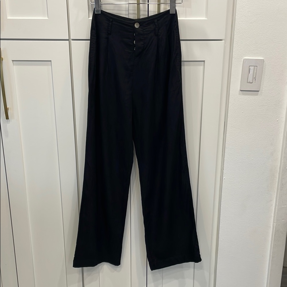 Rails Jess Wide-Leg Black Pants